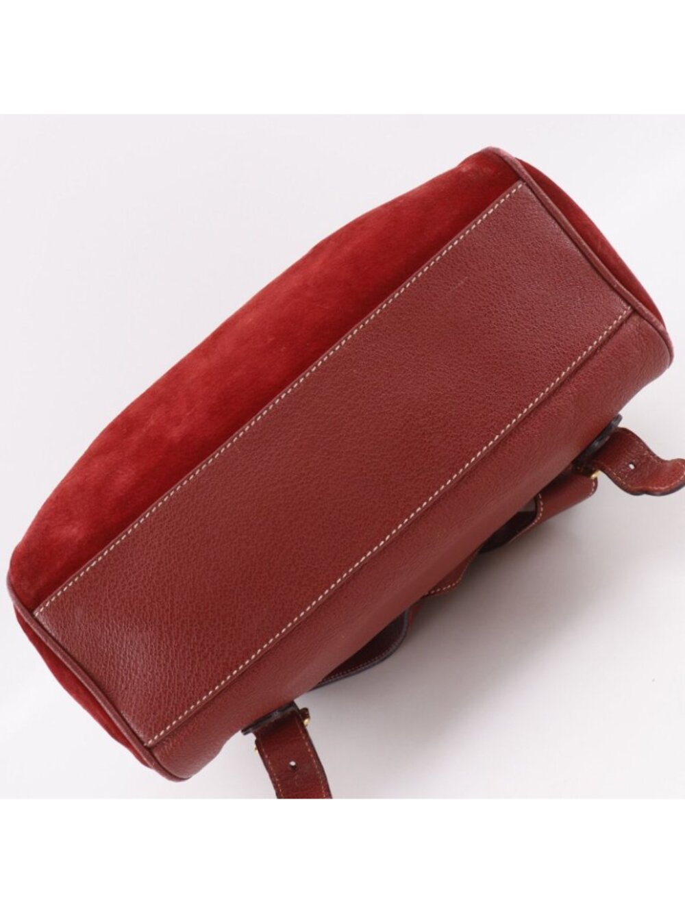 Gucci Vintage x Leather Red Backpack - Picture 14 of 16